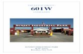 THE SAVOY GROUP / · PDF fileThe Savoy Group/601W Companies (“Savoy/601W”) are under contract to acquire Sunset ... zoning code pairs M (manufacturing) with an R (residential)