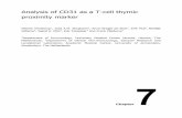 Analysis of CD31 as a T-cell thymic proximity marker of CD31 as a T-cell thymic proximity marker ... to have a polyclonal T-cell receptor Vβ repertoire ... using the QIAamp Blood