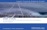 6431 ISM CODE-PT 234x156 mm - CRC Press Online · PDF file · 2017-09-13ISM Code Professor Phil Anderson ISM CODE A Practical Guide to the Legal and Insurance Implications Lloyd’s
