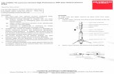· PDF file144-174MHz 718 wave two-element High Performance FRP Gain Vertical Antenna F22 ... To use this antenna property, ... DIAMOND ANTENNA