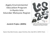 Apply Environmental Education Program in Kyoto into ... · PDF fileApply Environmental Education Program in Kyoto into ... Target Year: 2025 (2005 –2025) ... 6 Iron many clothes