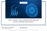 HOW TO ADAPT A FUEL CONSERVATION PROGRAM · PDF filehow to adapt a fuel conservation program to fast changing fuel prices ? ... aircraft enginesaircraft engines electronics & defense