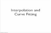 Interpolation and Curve Fitting - Civil Departmentminamdar/ce603/Notes/Interpolation.pdf · Limitations of Interpolation with polynomials dangers of using too many points (oscillatory