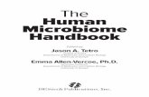 The Human Microbiome Handbook - DEStech Publishing · PDF fileThe Human Microbiome Handbook was conceived as an ... many trends of microbe-human interaction have become ... key to