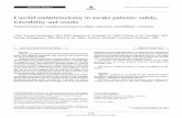 Carotid endarterectomy in awake patients: safety ... · PDF file576 Rev Bras Cir Cardiovasc | Braz J Cardiovasc Surg Mendonça CT, et al. - Carotid endarterectomy in awake patients: