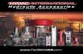 Hydraulic Accessories - lifcohydraulics-usa. · PDF fileHYDAC stands for quality and customer satisfaction. To ensure that our products are as innovative as possible, they are developed,