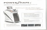 Automatically generated PDF from existing images.leaderhealthcare.in/wp-content/uploads/2015/04/Powershape_II... · POWE¾HAPE2 PowerShape Il is an integrated system for body contouring