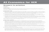 OCR A2 Economics answers - Pearson Education productivity levels are reasonably high, unit costs may be lower ... raise their productivity. ACTIVITY PAGE ... particularly in terms