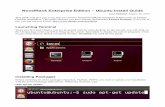 NovelRank Enterprise Edition – Ubuntu Install Guide · PDF fileNovelRank Enterprise Edition – Ubuntu Install Guide ... the Ubuntu logo in the top-left to bring up the ... type