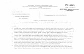 FILED - iardc. · PDF filenegotiation occurred herein, and is validated by Notary presentment and acknowledgment. ... Admit a case was filed; deny that he