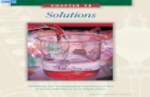 CHAPTER 13 Solutions - Welcome to Dr. D's Web Sitejdmadchem.weebly.com/uploads/5/8/7/9/58794063/hc2nech13.pdfCompare the properties of suspensions, colloids, and solutions. Distinguish