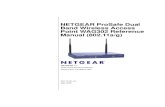 NETGEAR ProSafe Dual Band Wireless Access Point · PDF fileOperation is subject to the ... and license requirements for each European Community country ... ProSafe Dual Band Wireless
