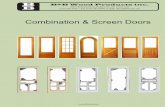 Combination & Screen Doors - B&B Wood Products & Screen Doors. 26301 Richmond Road, Bedford Hts, OH 44146-1488 (216) 292-6555 / Fax (216) 292-6584; E-mail: sales@bbwood.com B B&B …