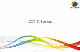 CST C forms - Exciseddvat.gov.in/docs/C form issuance User Manual.pdf · To check the status of the CST forms application submitted click on ‘Status ...