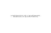 UNIVERSITY OF CALIFORNIA, BERKELEY … university of california, berkeley continuing education in business and management telephone: (510) 642 -4231 university extension fax: (510)