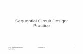 Sequential Circuit Design: Practiceacademic.csuohio.edu/chu_p/rtl/chu_rtL_book/silde/chap09_1.pdf · Poor design practice and remedy ... • 2 extra status FFs – Full_erg/empty_reg