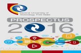 PROSPECTUS 2 16 - CUT, South Africa - Thinking · PDF fileAll BTech, MTech, DTech and Postdoctoral Studies WELKOM CAMPUS Choose your programme and contact the expert Ms BG Mpolokeng