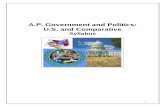A.P. Government and Politics: U.S. and · PDF fileAdvanced Placement Government and Politics: US and Comparative ... •Development of Civil Liberties and Civil Rights based on ...