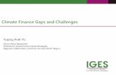 Climate Finance Gaps and Challenges - UNESCAP 5. Climate finance gaps...Climate Finance Gaps and Challenges ... protection, disaster risk reduction) ... Lending interest rate [%] OECD