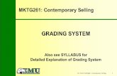 GRADING SYSTEM - people.emich.edupeople.emich.edu/.../Sales_Files/Intro_Slides/104_Grading_System.pdf · Dr. David Allbright - Contemporary Selling 1 MKTG261: Contemporary Selling