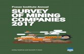 Fraser Institute Annual Survey of Mining Companies 2017 · PDF fileMalawi, Malaysia, Mauritania, Myanmar, New Caledonia, Niger, Nigeria, Oman, Pakistan, Poland, Republic of the Congo