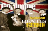 PRICE GUIDE -  · PDF filePRICE GUIDE Special! BEATLES. ... THE BEATLES The Albums Apple q SO-383 Abbey Road 1969 75.00 ... title in black on cover;