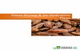 Dates Drying & De-Hydration Plant Drying & De-Hydration Plant 2010 Table of Contents 1 INTRODUCTION 5 1.1 THE PRODUCT: ... tree tops for its processing as a dry date or to turn it