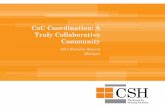 CoC Coordination: A Truly Collaborative · PDF fileCoC Governance is about Setting the Ship to Right Infrastructure needed for effective homelessness prevention and response CoC Governance