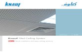 Knauf Tiled Ceiling System - UK CEILING TILESukceilingtiles.com/wp-content/uploads/2013/10/Knauf_Ceiling_Tiles... · T 24 profiles) and gypsum tiles. The ... Knauf Tiled Ceiling System