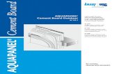 AQUAPANEL Lightweight facades Cement Board  · PDF fileLightweight facades and non-load-bearing, ... Knauf USG Systems, ... AQUAPANEL ® Cement Board Outdoor is used in exterior