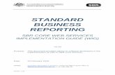 STANDARD BUSINESS REPORTING - · PDF fileVersion: 2.2d Page 1 STANDARD BUSINESS REPORTING SBR CORE WEB SERVICES IMPLEMENTATION GUIDE (WIG) V2.2d Purpose: This document provides advice