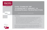THE THREAT OF 'CURRENCY WARS': A EUROPEAN PERSPECTIVEaei.pitt.edu/.../101213...of_currency_wars_a_european_perspective.pdf · the same chain of events is being set in motion, ...