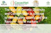 The Role of Genetic Diversity and Conservation in support ... · PDF fileInternational Treaty for Plant Genetic Resources for Food and Agriculture ... Darin A. Sukha Chocolat Weiss