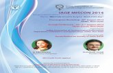 IAGE MISCON 2014 - All India Institute Of Medical Science Brochure (13)_21_6_14.pdfIAGE MISCON 2014 Annual Conference of ... • Endometriosis and Adenomyosis • Urogynaecology •
