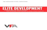 VFA Elite Development Program For Student Athletes · PDF fileELITE DEVELOPMENT PROGRAM FOR ELITE SOCCER PLAYERS ... Championship Club Blackpool FC, ... The Elite Development Program