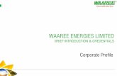 Corporate Profile - Waaree & Robust Evacuation Infrastructure (Transmission Line and GSS Bay) on Shared Basis Plug-n-Play Solution with proven expertise of Waaree’s EPC, Approvals
