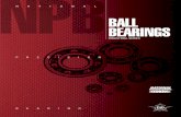 Ball Bearings - Industrial Series - National Precision Ball Bearing Catalog.pdf · INDUSTRIAL SERIES National Precision Bearing 8152 - 304TH Avenue SE PO Box 613 Preston, WA 98050