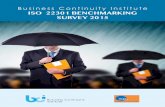 Business Continuity Institute ISO 22301 BENCHMARKING ...FINAL).pdf · BCI Foreword This publication is the third report produced by the Business Continuity Institute looking at ISO