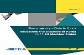 Education: the situation of Roma in 11 EU Member States ...fra.europa.eu/sites/default/files/fra-2014_roma-survey_education... · Education: the situation of Roma in 11 EU Member