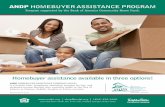 ANDP HOMEBUYER ASSISTANCE · PDF fileAny home in the City of Atlanta or Clayton ... Let’s look at the case of a recent homebuyer who applied for and was ... ANDP HOMEBUYER ASSISTANCE