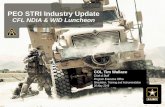 PEO STRI Industry Update - NDIAndia-cfl.org/pdf/2016/20160526-NDIA-WID-Luncheon-COL-Wallace.pdfPEO STRI Industry Update CFL NDIA & WID Luncheon. 2 Agenda Leadership Changes ... Saturday,