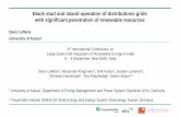 Black start and island operation of distributions grids ...regridintegrationindia.org/wp-content/uploads/sites/3/2017/09/11B...with significant penetration of renewable resources ...