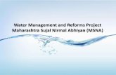 Water Management and Reforms Project Maharashtra …geosmartindia.net/presentations/gis-applications-for-water... · Water Management and Reforms Project Maharashtra Sujal Nirmal