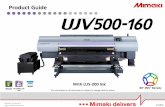 Product presentation UJV500-160-LUS200 V1 Can handle roll’s with a maximum diameter of 300mm • Maximum media roll weight of 60kg Vertical Tension 20 Take-up System Mimaki Europe