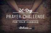 PRAYER CHALLENGE - salemnet.vo.llnwd.net can start this prayer challenge any day of the month, ... if you have time, ... A Prayer to Know God’s Will for Your Life by Rachel-Claire