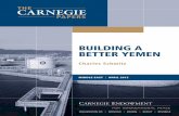BUILDING A BETTER YEMEN - Carnegie Endowment …carnegieendowment.org/files/building_better_yemen.pdfCharles Schmitz | 5 2011, Yemen is ranked 154th out of 187 countries, placing it