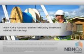 NBN Co’s Access Seeker Industry Interface ebXML … of specifications to allow automation of the process. ... cost to configure trading partner relationships ... –Sterling Integrator