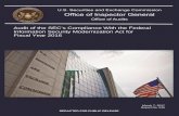 Audit of the SEC’s Compliance With the Federal … of the SEC’s Compliance With the Federal Information Security Modernization Act for Fiscal Year 2016 March 7, 2017 Report No.