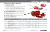 hand winches worm gear - Thern - Winches and Cranes · PDF fileFLCL-0416 9 Complete, downloadable details on line These products are not for lifting people or things over people. Worm