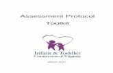 Assessment Protocol Toolkit - infantva.org Protocol Toolkit.pdf · Assessment Protocol . Toolkit . ... Modified Checklist for Autism in Toddlers, ... Publisher Brookes Publishing
